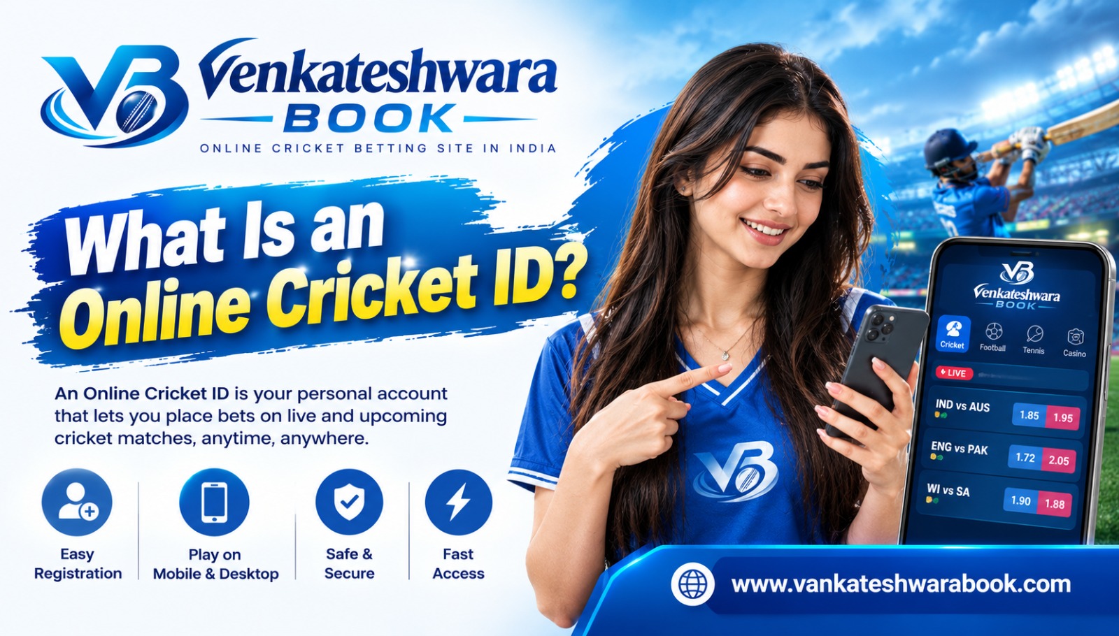 Cricket fan and live match feature